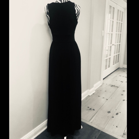 - NWT Bobi Black Long black dress - Picture 5 of 7